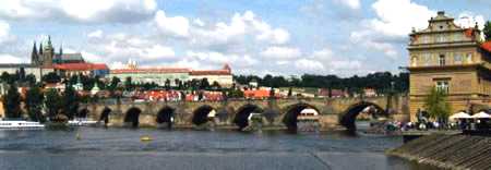 Prag Karlsbrucke Lavka Burg