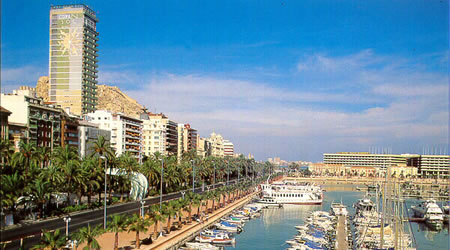 alicante costa blanca hafen