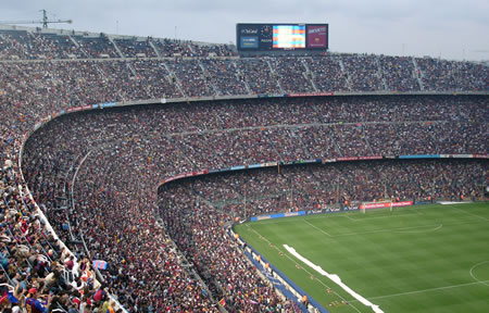 barca camp nou stadion barcelona