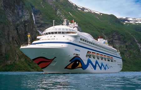 AIDAblu - Quelle: Homepage von AIDA-Cruises - aida.de