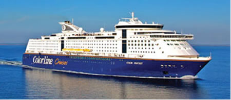 Schiff der Color Line Cruises - Quelle:Color Line Cruises