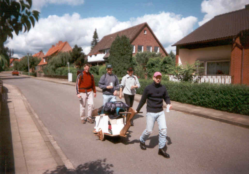 Die ersten 200 Meter