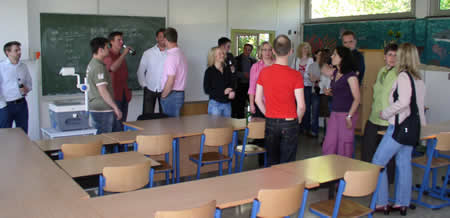 klassentreffen Hollandklassen Klassenraum