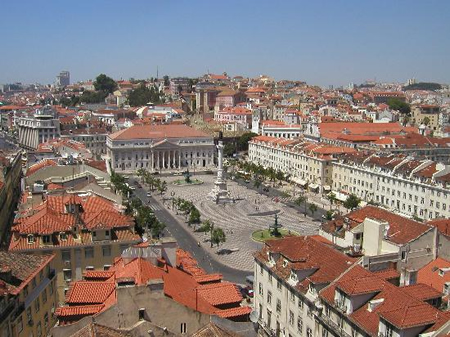 Lissabon Stadt Portugal Platz